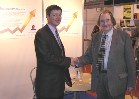 Sir John Harvey-Jones and David Weston
